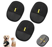 Pawbeam Pet Fur Remover, Double-Sided Electrostatic Fur Removal, Reusable Cat and Dog Hair Removal Gloves, Easy to Wash, Suitable for Sofas, Beds, Carpets, Clothing and Car Seats (3Pcs)