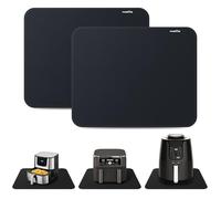 PAWBOSE Alfombrillas resistentes al calor para encimeras de 15 x 18 pulgadas, 2 alfombrillas ignífugas para freidora de aire, almohadilla caliente para Ninja, COSORI, Cuisinart, tostadora, horno y