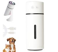 Pawbreath 2.0 Dog Humidifier - 100% Pet-Safe, Mini Pawbreath Dog Humidifiers, Paw Breath 2.0 Humidifier with Whisper-Quiet/90° Adjustable Mist, Moisturized Environment for Dogs (White)