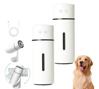 Pawbreath 2.0 Dog Humidifier - 100% Pet-Safe, Mini Pawbreath Dog Humidifiers, Paw Breath 2.0 Humidifier, with Whisper-Quiet/90° Adjustable Mist, Moisturized Environment for Dogs (White #2)