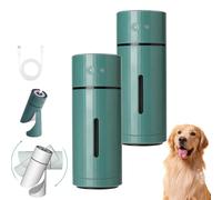 Pawbreath 2.0 Dog Humidifier - 100% Pet-Safe, Mini Pawbreath Dog Humidifiers, Paw Breath 2.0 Humidifier, with Whisper-Quiet/90° Adjustable Mist, Moisturized Environment for Dogs (Green #2)