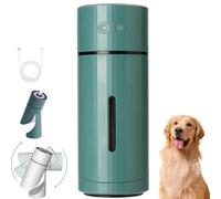 Pawbreath 2.0 Dog Humidifier - 100% Pet-Safe, Mini Pawbreath Dog Humidifiers, Paw Breath 2.0 Humidifier, with Whisper-Quiet/90° Adjustable Mist, Moisturized Environment for Dogs (Green #1)