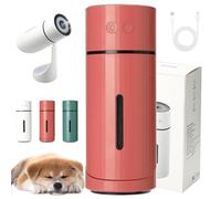 Pawbreath 2.0 Dog Humidifier - 100% Pet-Safe, No Risks, 2025 New Mini Pawbreath Dog Humidifiers | with Whisper-Quiet | 90° Adjustable Mist, Suitable for all pets (Red)