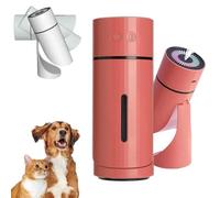 Pawbreath 2.0 Dog Humidifier,100% Pet-Safe, No Risks, Mini Pawbreaths Dog Humidifiers With Whisper-Quiet/90° Adjustable Mist, Creates a Safe, Moisturized Environment for Dogs (Red)