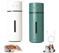 Pawbreath 2.0 Dog Humidifier - 100% Pet-Safe, No Risks, Minipaw Dog Humidifiers with Whisper-Quiet/90° Adjustable Mist, Creates a Moisturized Environment for Dogs (White+Green)