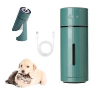 Pawbreath 2.0 Dog Humidifier - 100% Pet-Safe, No Risks, Paw Breath 2.0 Humidifier, Minipaw Dog Humidifiers with Whisper-Quiet/90° Adjustable Mist, Moisturized Environment for Dogs (Charge,Green)