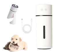 Pawbreath 2.0 Dog Humidifier - 100% Pet-Safe, No Risks, Paw Breath 2.0 Humidifier, Minipaw Dog Humidifiers with Whisper-Quiet/90° Adjustable Mist, Moisturized Environment for Dogs (Charge,White)