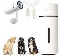Pawbreath 2.0 Dog Humidifier - 100% Pet-Safe,No Risks, Paw Breath 2.0 Humidifier,No Risks,Whisper-Quiet/90° Adjustable Mist,Creates a Safe,Moisturized Environment for Dogs (White,Charge)