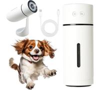 Pawbreath 2.0 Dog Humidifier - 100% Pet-Safe,No Risks,with Whisper-Quiet/90° Adjustable Mist,Creates a Safe,Moisturized Environment for Dogs (White)