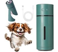 Pawbreath 2.0 Dog Humidifier - 100% Pet-Safe,No Risks,with Whisper-Quiet/90° Adjustable Mist,Creates a Safe,Moisturized Environment for Dogs (Green)