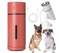 Pawbreath 2.0 Dog Humidifier - 100% Pet-Safe, Paw Breath 2.0 Humidifier, No Risks, Minipaw Dog Humidifiers with Whisper-Quiet/90° Adjustable Mist, Moisturized Environment for Dogs (Red)