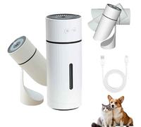 Pawbreath 2.0 Dog Humidifier - 100% Pet-Safe, Pawbreath Humidifier, Minipaw Dog Humidifiers, with Whisper-Quiet/90° Adjustable Mist, Moisturized Environment for Dogs (White,Power supply)