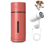 Pawbreath 2.0 Dog Humidifier - 100% Pet-Safe, Whisper-Quiet/90° Adjustable Mist, Minipaw Dog Humidifiers, Paw Breath 2.0 Humidifier, Moisturized Environment for Dogs, No Risks (Red)