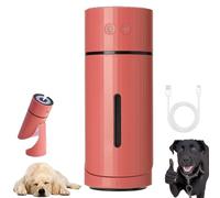 Pawbreath 2.0 Dog Humidifier, Dog Humidifier - 100% Pet-Safe & No Risks, with Whisper-Quiet/90° Adjustable Mist, Moisturized Environment for Dogs (Red,Plug-in type)