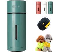 Pawbreath 2.0 Dog Humidifier, Mini Pawbreath Dog Humidifiers, 100% Pet-Safe,No Risks,with Whisper-Quiet/90° Adjustable Mist,Moisturized Environment for Dogs (Green,Plugging in)