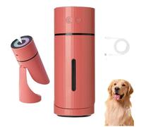 Pawbreath 2.0 Dog Humidifier, Minipaw Dog Humidifiers with Whisper-Quiet/90° Adjustable Mist, 100% Pet-Safe, Creates a Safe, Moisturized Environment For Dogs,Home Solution For Cats, Dogs (Red)