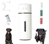 Pawbreath 2.0 Dog Humidifier, Paw Breath 2.0 Humidifier 100% Pet-Safe & No Risks, Whisper Quiet Adjustable Mist, Moisturized Environment for Dogs, for Home, Car (White)
