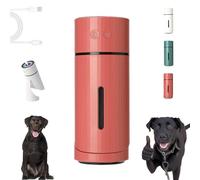 Pawbreath 2.0 Dog Humidifier, Paw Breath 2.0 Humidifier 100% Pet-Safe & No Risks, Whisper Quiet Adjustable Mist, Moisturized Environment for Dogs, for Home, Car (Red)