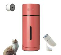 Pawbreath 2.0 Dog Humidifier, Pawbreath Humidifier, Whisper-Quiet/90°Adjustable Mist, Creates a Safe, Moisturized Environment Home Solution For Cats, Dogs (Red)