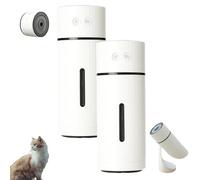 Pawbreath 2.0 Dog Humidifier, Pawbreath Humidifier, Whisper-Quiet/90°Adjustable Mist, Creates a Safe, Moisturized Environment Home Solution For Cats, Dogs (White*2)