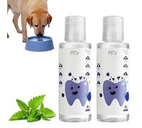 PawBright Dental Plus, fórmula natural, sin olor y sin sabor para combatir el sarro, promover encías saludables y refrescar el aliento, enjuague bucal natural sin sabor, fácil uso diario para todas