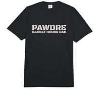 PAWDRE Basset Hound Dad Dog Father Comfort Colors Adult Heavyweight T-Shirt