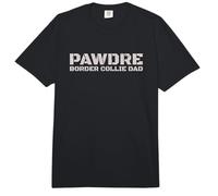 PAWDRE Border Collie Dad Dog Father Owner Comfort Colors Adult Heavyweight T-Shirt