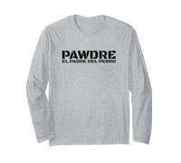 PAWDRE, EL PADRE DEL PERRO. Spanish Dog Father Doggo Dad Manga Larga