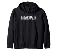 PAWDRE Fox Hound Dad Dog Lover Apparel Sudadera con Capucha