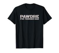PAWDRE Fox Terrier Dad Dog Lover Camiseta