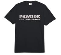 PAWDRE Fox Terrier Dad Dog Lover Comfort Colors Adult Heavyweight T-Shirt