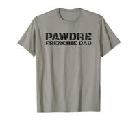 PAWDRE Frenchie Dad Dog Dad Dog Father French Bulldog Dad Camiseta