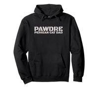 PAWDRE - Persian Cat Dad, Feline Father. Funny Cat Dad Sudadera con Capucha
