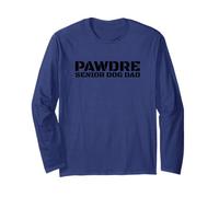 PAWDRE Senior Dog Dad Rescue Pet Lover, Dad of Old Dog Manga Larga