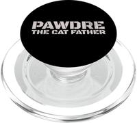 PAWDRE, The Cat Father, Cat Dad, Feline Fathers, Funny Cat PopSockets PopGrip para MagSafe
