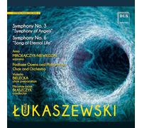 Paweł Łukaszewski : Symphonies n° 3 et 6. Mikolaczyk-Niewiedziak, Blaszczyk.