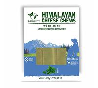 Pawfect Himalayan Cheese Dental Chew Bar con Menta (tamaño Grande | 3 en una Caja)