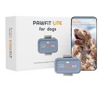 Pawfit Lite - Rastreador GPS 4g para perros pequeños | Seguimiento en tiempo real | Monitoreo de actividad | Historial de ubicaciones | Alcance ilimitado | Negro ónix