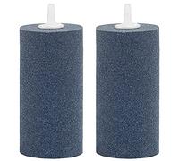 Pawfly 2 Unidades Piedra de Aire Grande cilíndrica 10 cm, difusor de Burbujas para Estanque y Acuario de pecera