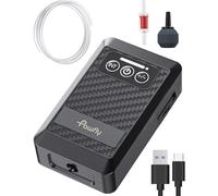 Pawfly Aireador de Cebo Vivo Ultra silencioso Bomba de Aire a Pilas Cubo de Cebo Pequeña Bomba portátil con Tubo de Aire Piedra de Aire Pesca al Aire Libre Oxígeno burbujeador de Peces