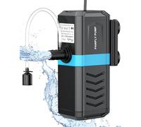 Pawfly Filtro Interno de Acuario acuarios de 190-455 L Filtro de Acuario Ajustable con Bomba de Agua Potente de 2100 L/H Filtro Sumergible ultrasilencioso para la filtración de estanques de Agua