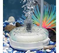 Pawfly Mini filtro de acuario silencioso para freír camarones y peces pequeños, bomba biológica con espuma y bolas de filtro, sumergible para peceras de 20 L-75 L