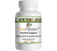PawHealer Problemas respiratorios - Apoyo de la tráquea: el riñón no aprovecha la fórmula Qi - Remedio herbario para perros con dificultades para respirar/sibilancias - Hierbas de grado premium