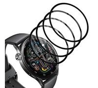 PawHoly 4 protectores de pantalla compuestos para cristal blindado XIAOMI Watch S5 46 mm