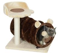 PawHut Árbol para Gatos Marrón Oscuro