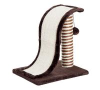 PawHut Árbol Rascador Compacto para Gatos con Poste de Sisal Natural Pelota para Jugar Arañar 35x30x39cm Aosom España