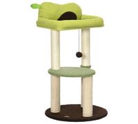 PawHut Árbol Rascador para Gatos en Forma de Aguacate