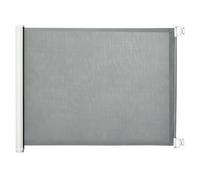 PawHut Barrera Seguridad para Perros para Escaleras y Puertas 5,5-115x5,5x82,5cm Gray 115x5.5x82.5 cm