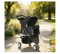 PawHut Carrito para Perros Negro
