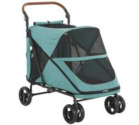 PawHut Carrito para Perros Turquesa